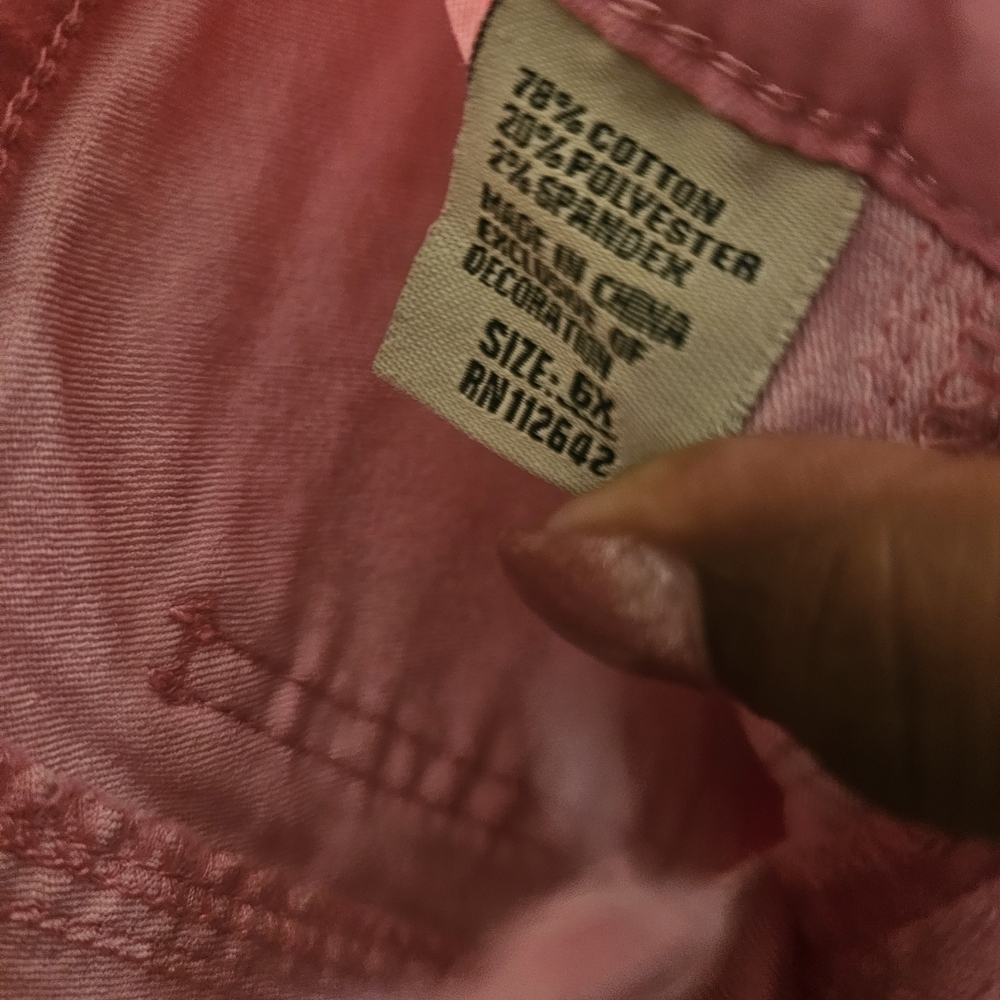 Pink Kids Utility Jeans - Picture 9 of 11